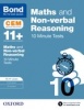 Cover image - Bond 11+: Maths & Non-verbal Reasoning: CEM 10 Minute Tests: 8-9 years